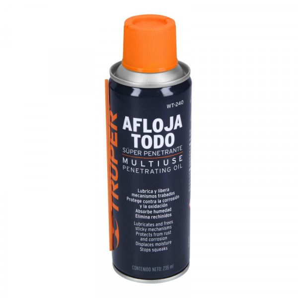 WT-240 Aceite aflojatodo en aerosol, 235 ml TRUPER | DIHERESA