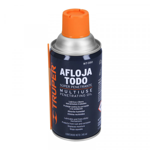 WT-350 Aceite aflojatodo en aerosol, 345 ml TRUPER | DIHERESA