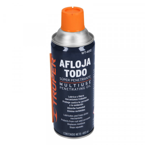 WT-400 Aceite aflojatodo en aerosol, 400 ml TRUPER | DIHERESA