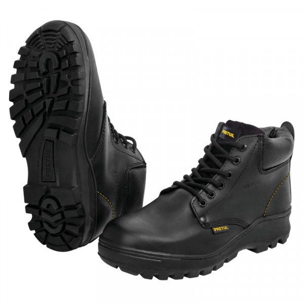 ZC-028N Zapatos con casco, No.28, negro, agujeta bicolor, Pretul TRUPER | DIHERESA