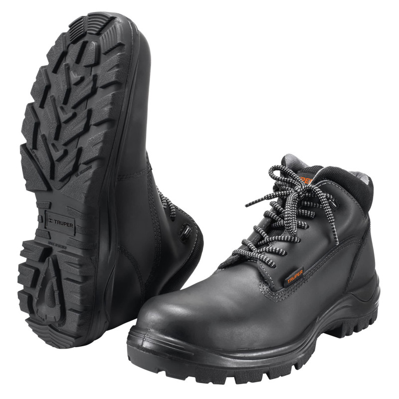 ZC-326N Zapatos industriales con casquillo, No.26, negro TRUPER | DIHERESA ZC-326N Zapatos industriales con casquillo, No.26, negro TRUPER | DIHERESA