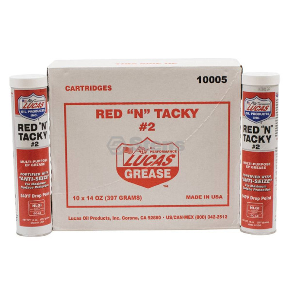051-611 Red "N" pegajoso Grease 10 Piezas STENS | DIHERESA