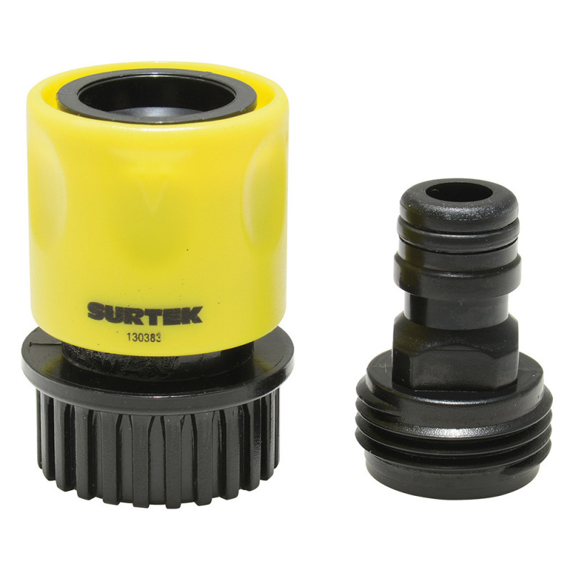 130383 SURTEK Juego de conector con sistema click adaptador para accesorios de 3/4" Surtek | DIHERESA 130383 SURTEK Juego de conector con sistema click adaptador para accesorios de 3/4" Surtek | DIHERESA