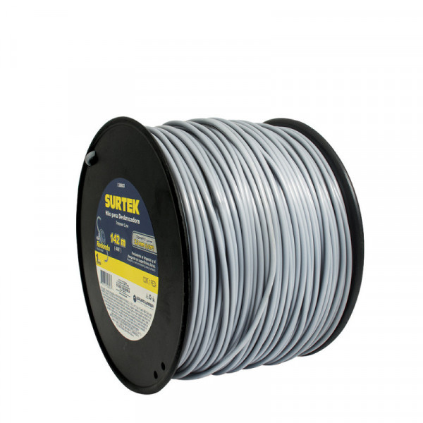 130803 SURTEK Nailon para desbrozadora en carrete 3.3mm x 142 mt Surtek | DIHERESA