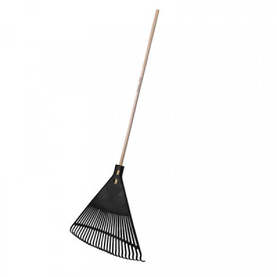 132053 SURTEK Escoba plástica color negro para jardín 26 dientes Surtek | DIHERESA