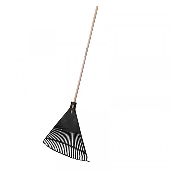 132053 SURTEK Escoba plástica color negro para jardín 26 dientes Surtek | DIHERESA