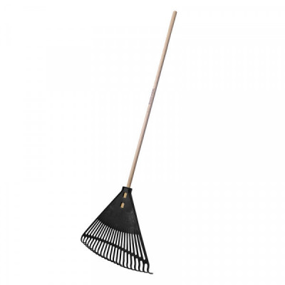 132052 SURTEK Escoba plástica color negro para jardín 22 dientes Surtek | DIHERESA