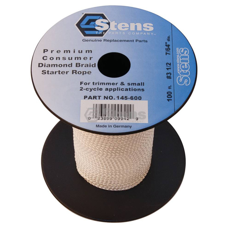 145-600 Cuerda de arranque 100'Diamond Braid STENS | DIHERESA 145-600 Cuerda de arranque 100'Diamond Braid STENS | DIHERESA