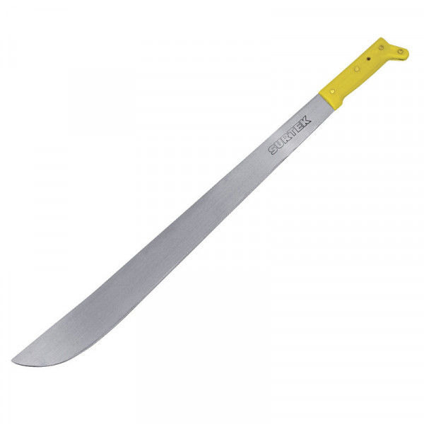 130506 SURTEK Machete cacha amarilla tipo recto 24" Surtek | DIHERESA