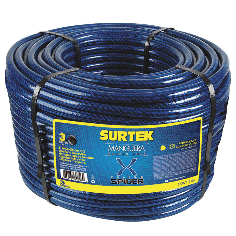 M34S100 SURTEK Manguera Spider 3/4" rollo 100m Surtek | DIHERESA M34S100 SURTEK Manguera Spider 3/4" rollo 100m Surtek | DIHERESA