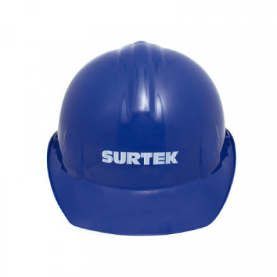 137309 SURTEK Casco de seguridad con ajuste de intervalos azul Surtek | DIHERESA