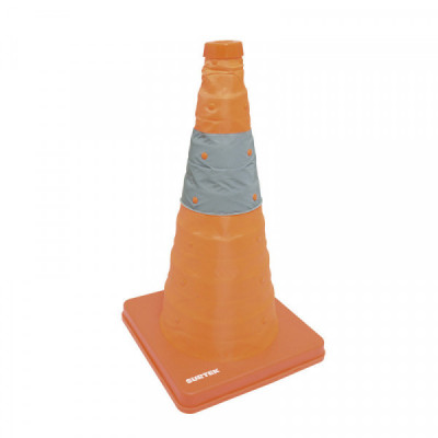 137605 SURTEK Cono precaucion plegable 45cm