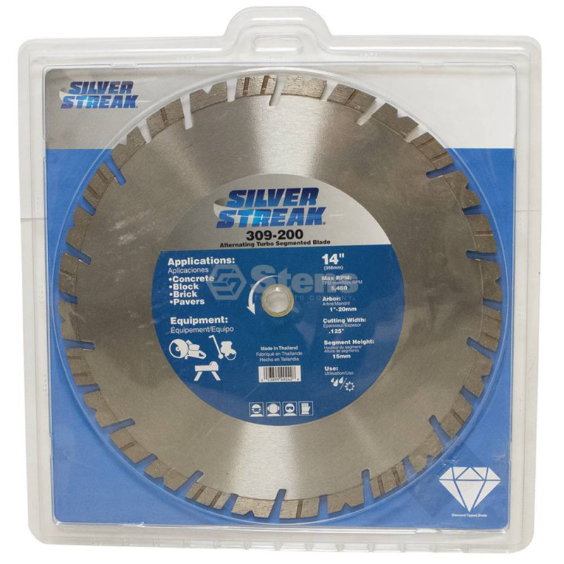 309-200 Turbo segmentado Cuchilla STENS | DIHERESA