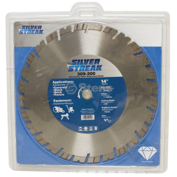 309-200 Turbo segmentado Cuchilla STENS | DIHERESA