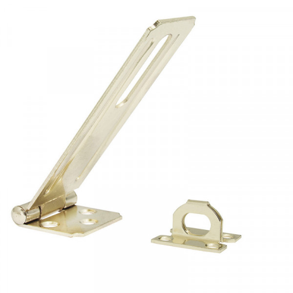 LPC412LBB LOCK Portacandado 4-1/2" latón brillante Lock | DIHERESA