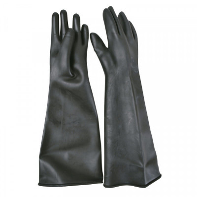 137397 SURTEK Guantes de látex uso industrial talla chica