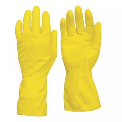 137396 SURTEK Guantes de látex domésticos talla grande