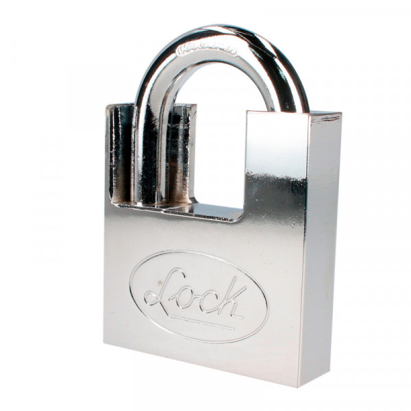 L22A70DCSB LOCK Candado de acero antipalanca llave de discos 70mm cromo satinado Lock | DIHERESA