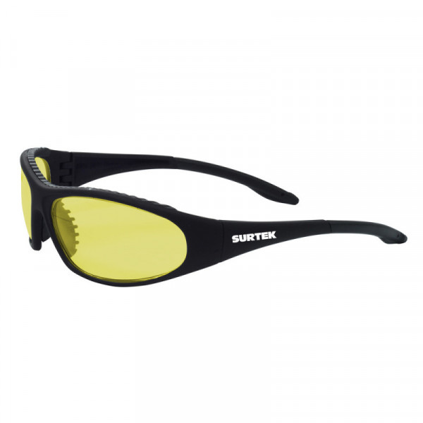 137670 SURTEK Lentes de seguridad reforzado ámbar Surtek | DIHERESA