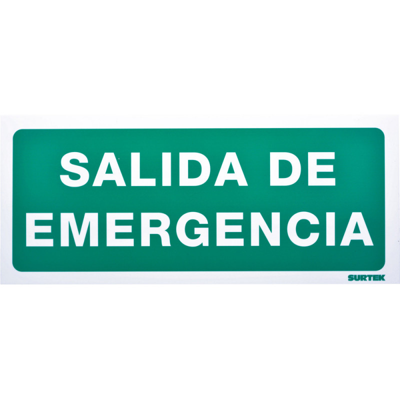 SES3 SURTEK Señal"Salida emergencia" Surtek | DIHERESA
