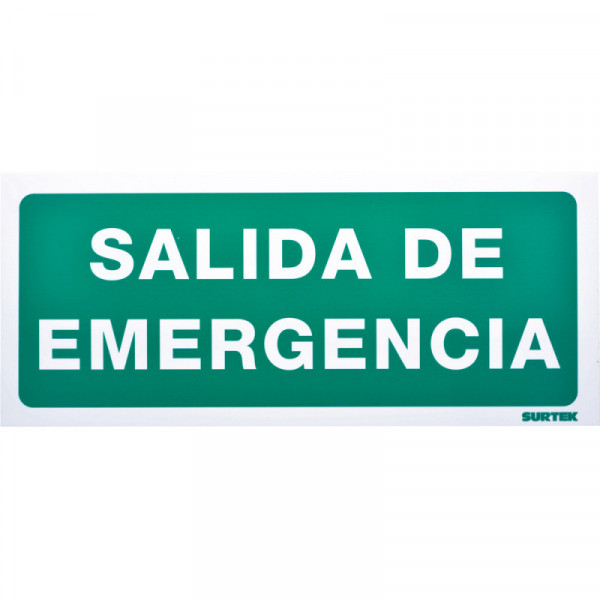 SES3 SURTEK Señal"Salida emergencia" Surtek | DIHERESA