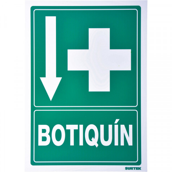 SES9 SURTEK Señal"Botiquín" Surtek | DIHERESA