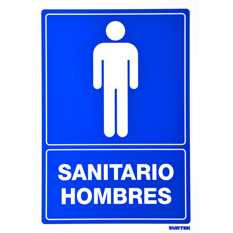 SES13 SURTEK Señal"Sanitario hombres" Surtek | DIHERESA SES13 SURTEK Señal"Sanitario hombres" Surtek | DIHERESA