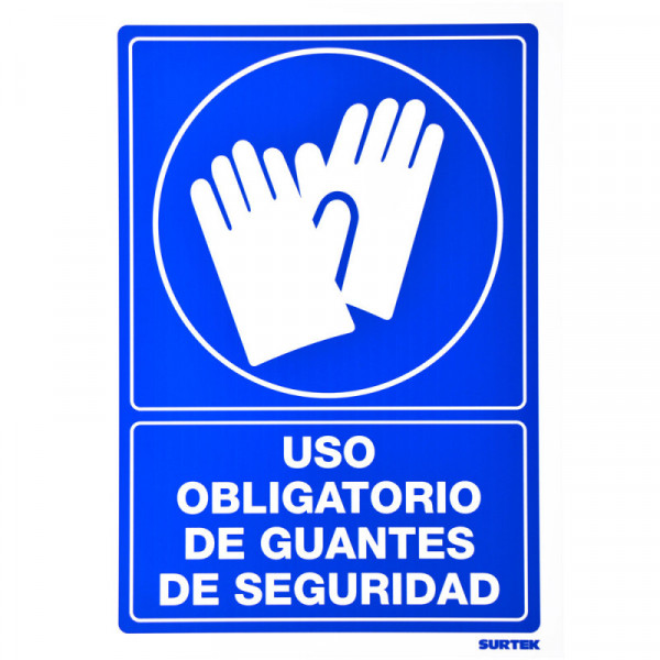 SES14 SURTEK Señal"Guantes" Surtek | DIHERESA