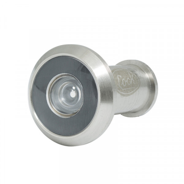 LM200NSB LOCK Mirilla para puerta níquel satinado Lock | DIHERESA