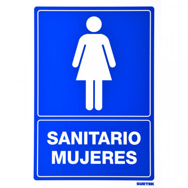 SES16 SURTEK Señal"Sanitario mujeres" Surtek | DIHERESA