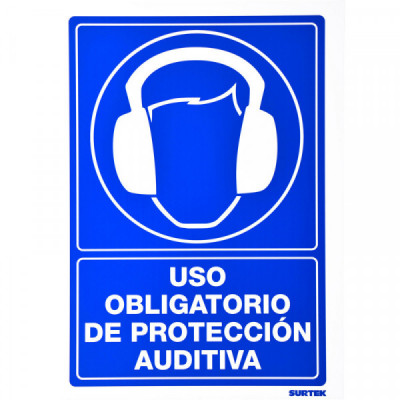 SES18 SURTEK Señal"Protección auditiva" Surtek | DIHERESA