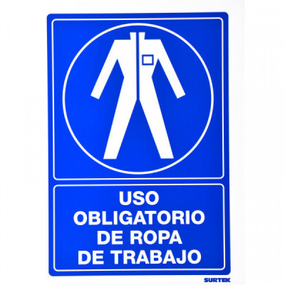SES19 SURTEK Señal"Ropa de trabajo" Surtek | DIHERESA