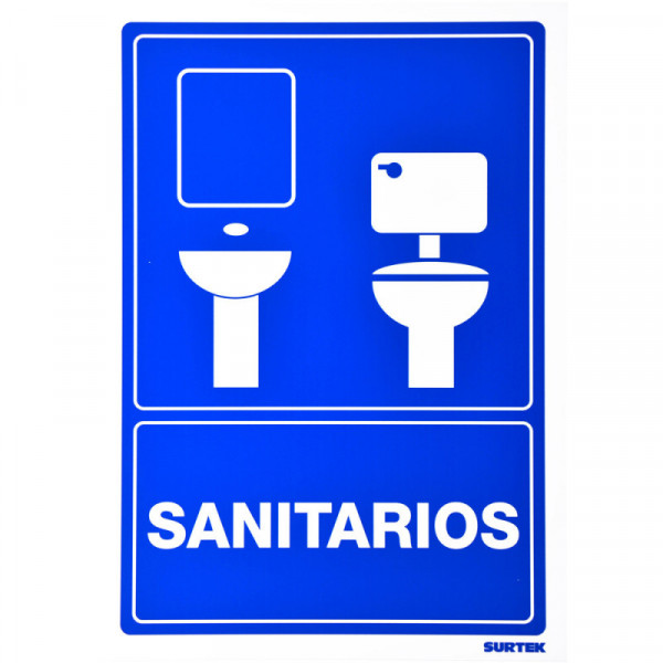 SES24 SURTEK Señal"Sanitarios" Surtek | DIHERESA