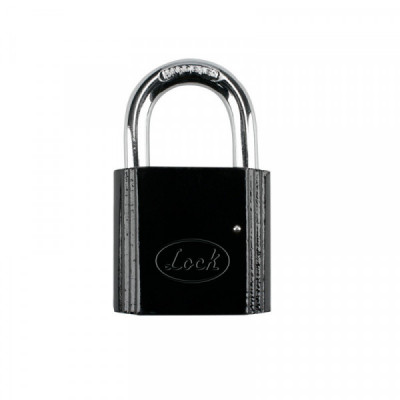 L9S38ENG LOCK Candado No.9 corto negro