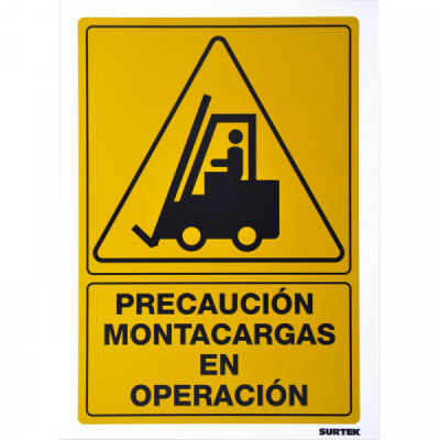 SES30 SURTEK Señal"Montacargas servicio" Surtek | DIHERESA