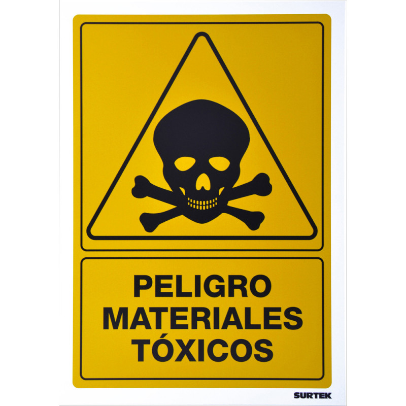 SES35 SURTEK Señal"Materiales tóxicos" Surtek | DIHERESA