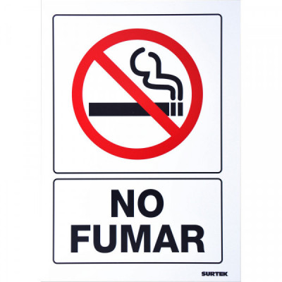 SES39 SURTEK Señal"No fumar" Surtek | DIHERESA