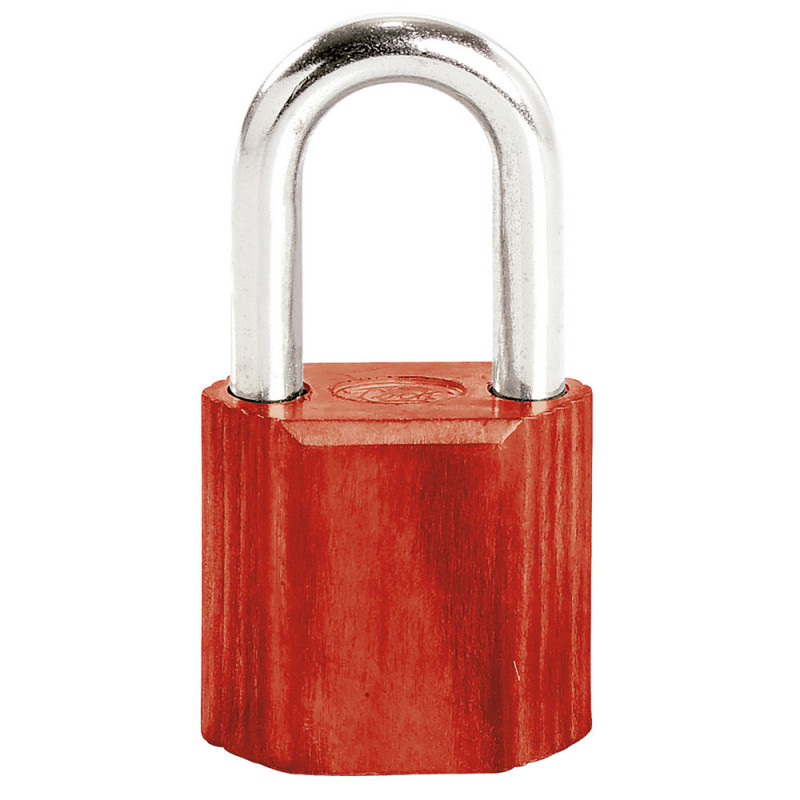L9L38ERJ LOCK Candado No.9 largo rojo Lock | DIHERESA