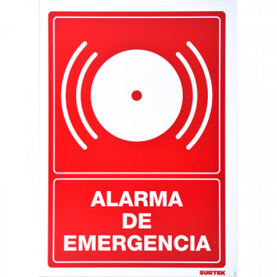 SES46 SURTEK Señal"Alarma de emergencia" Surtek | DIHERESA