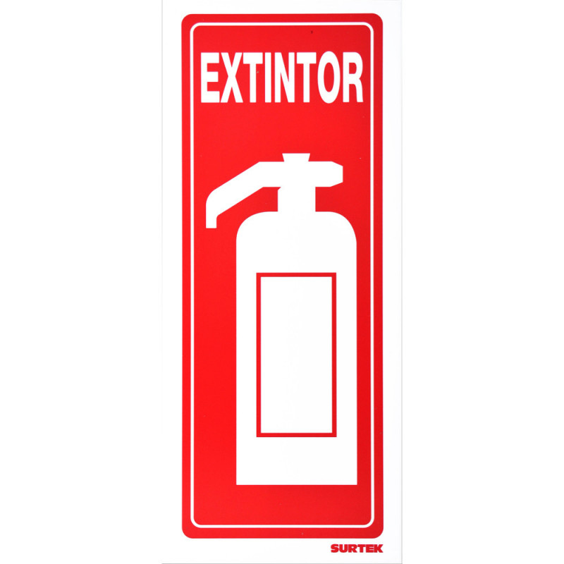 SES48 SURTEK Señal"Extintor" vertical Surtek | DIHERESA SES48 SURTEK Señal"Extintor" vertical Surtek | DIHERESA