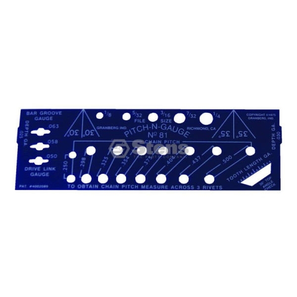705-400 Pitch-N-Gauge Guía STENS | DIHERESA