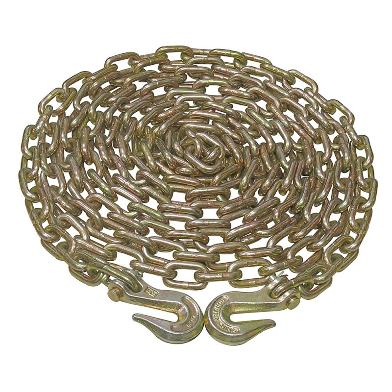 150827 SURTEK Cadena grado 70 con gancho 3/8" x 7.6 m Surtek | DIHERESA