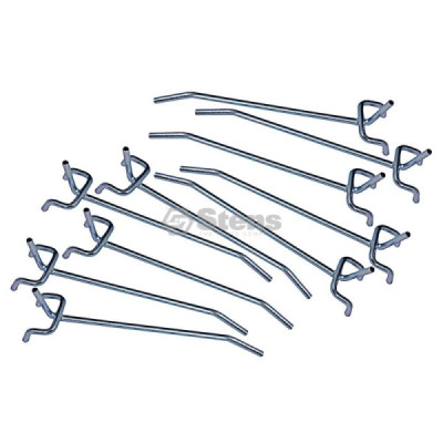 785-023 4  pulgadas  Hook Pared perforada 10 Piezas