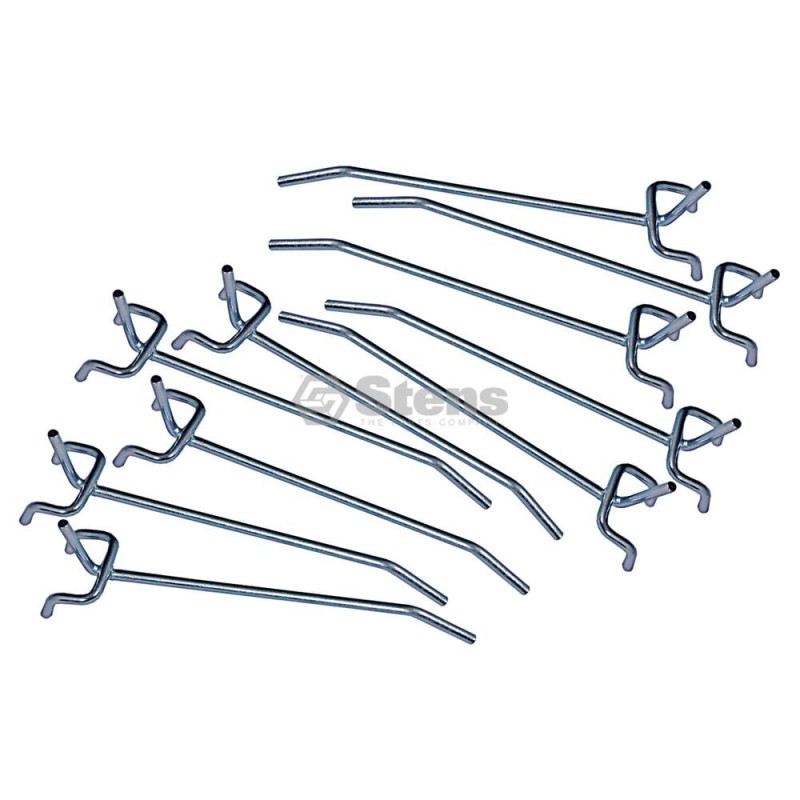 785-023 4" Hook Pared perforada 10 Piezas STENS | DIHERESA 785-023 4" Hook Pared perforada 10 Piezas STENS | DIHERESA
