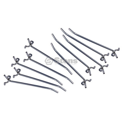 785-031 6" Hook Pared perforada 10 Piezas STENS | DIHERESA