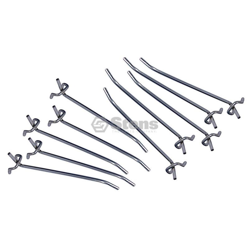 785-031 6" Hook Pared perforada 10 Piezas STENS | DIHERESA 785-031 6" Hook Pared perforada 10 Piezas STENS | DIHERESA