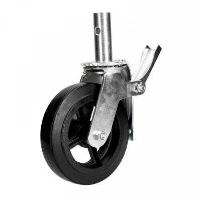 RA20B SURTEK Rodaja de hule 8" con freno para andamio Surtek | DIHERESA