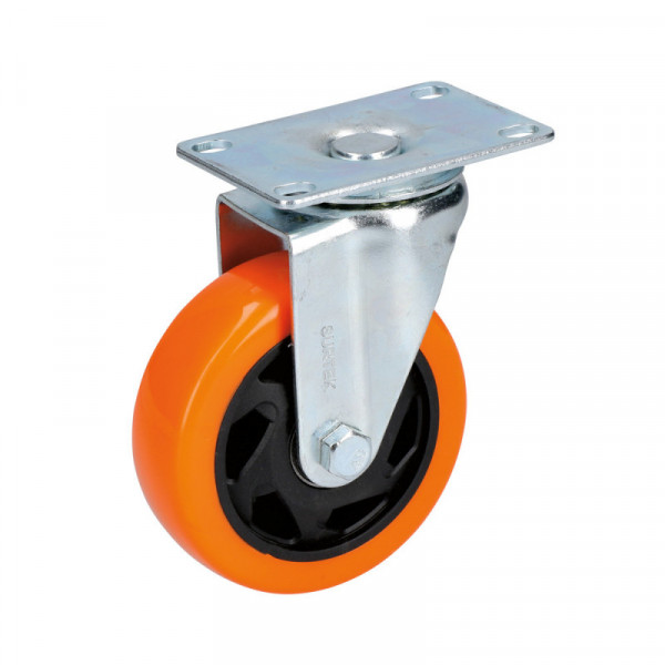 RV6G SURTEK Rodaja de PVC giratoria 2-1/2" sin freno Surtek | DIHERESA