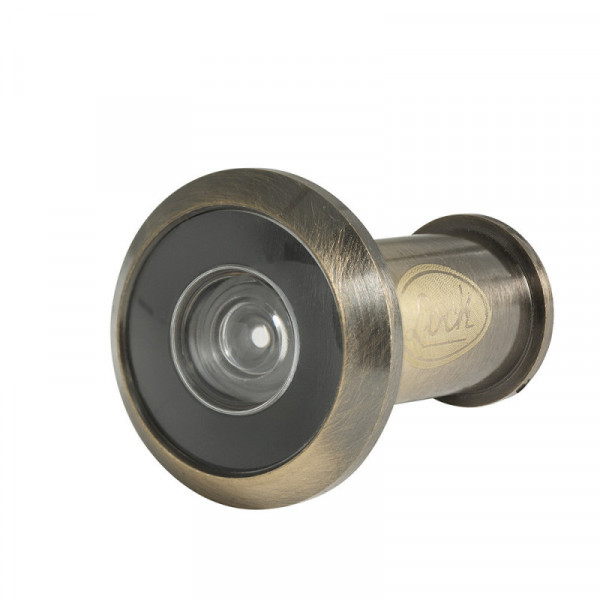 LM200LAB LOCK Mirilla para puerta latón antiguo Lock | DIHERESA