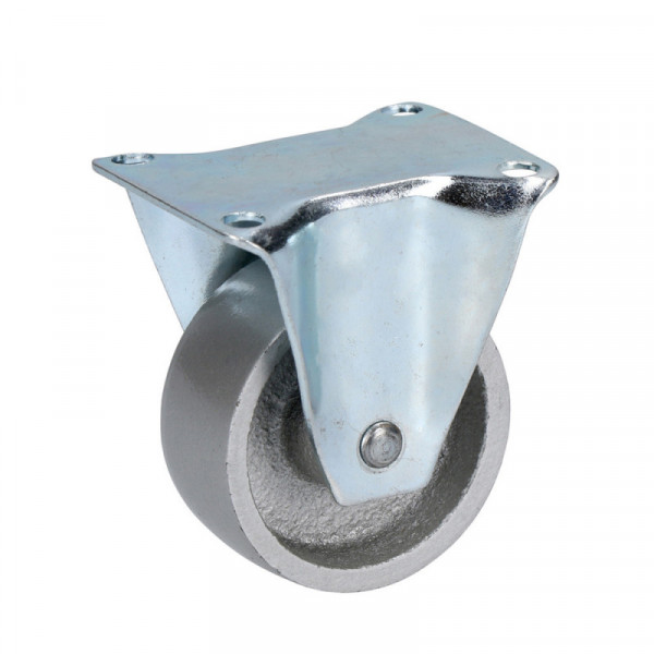 RF10F SURTEK Rodaja de fierro fija 4" sin freno Surtek | DIHERESA